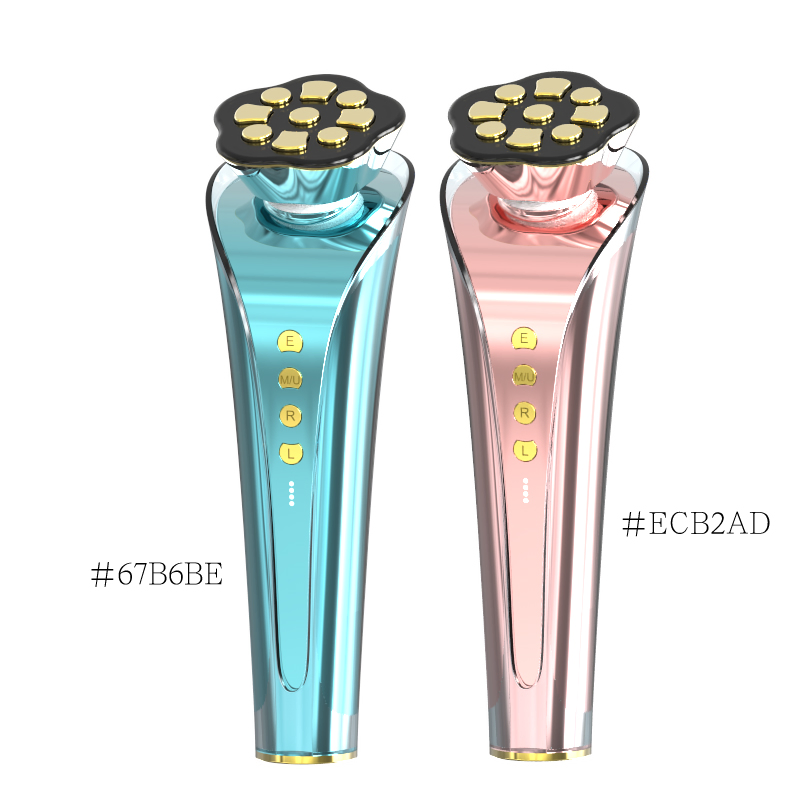 RF LED Red Light Therapy Skin Care Lifting Microcurrent Facial Beauty Device