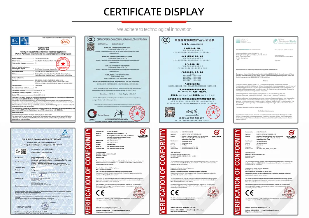 Certifications