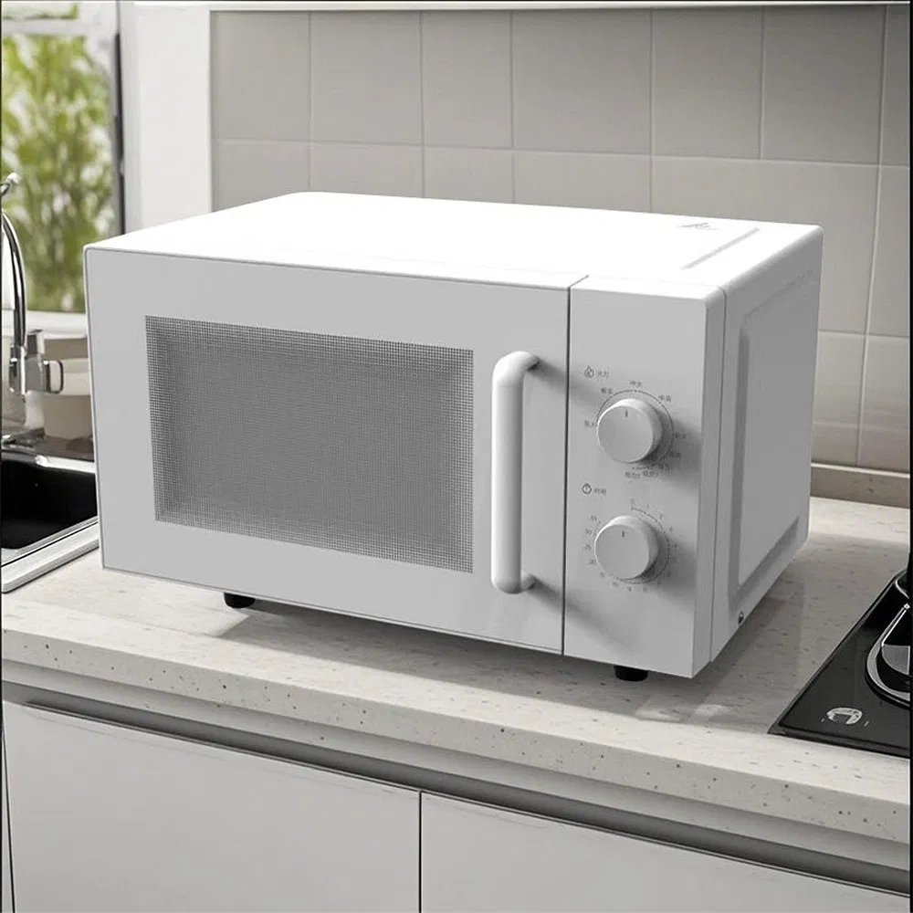 Smart Convection Cheap and Commercial Restaurant White Electric Microwave Vacuum Oven