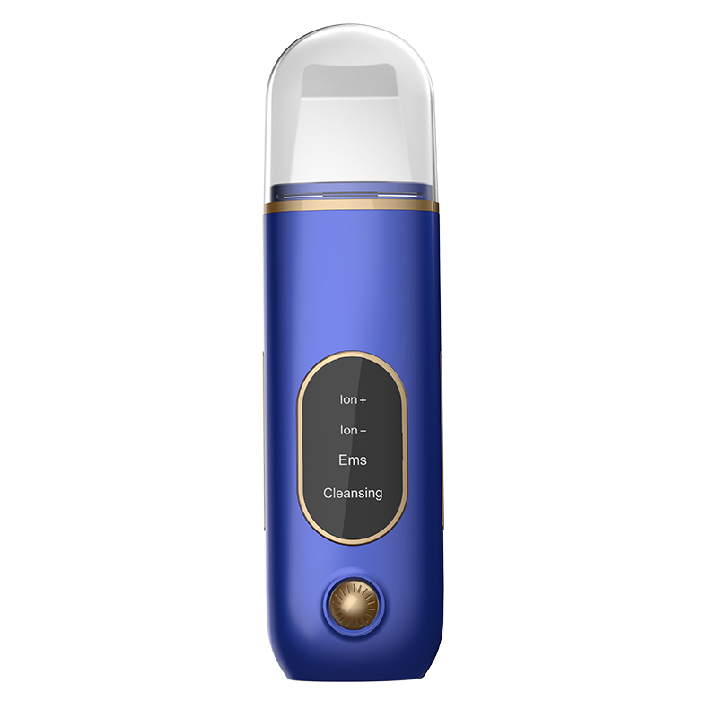Custom Portable Rechargeable Multipolar EMS Lift Facial Ion Vibration Exporter Skin Scraper