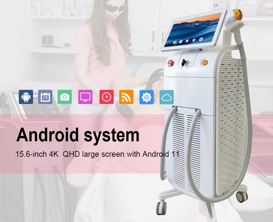 Laser Equipment Aesthetic Equipment OEM ODM Laser Hair Removal Machine Alexandrite Diode Laser 755 808 1064 Epilator IPL Laser Hair Removal Beauty Machine