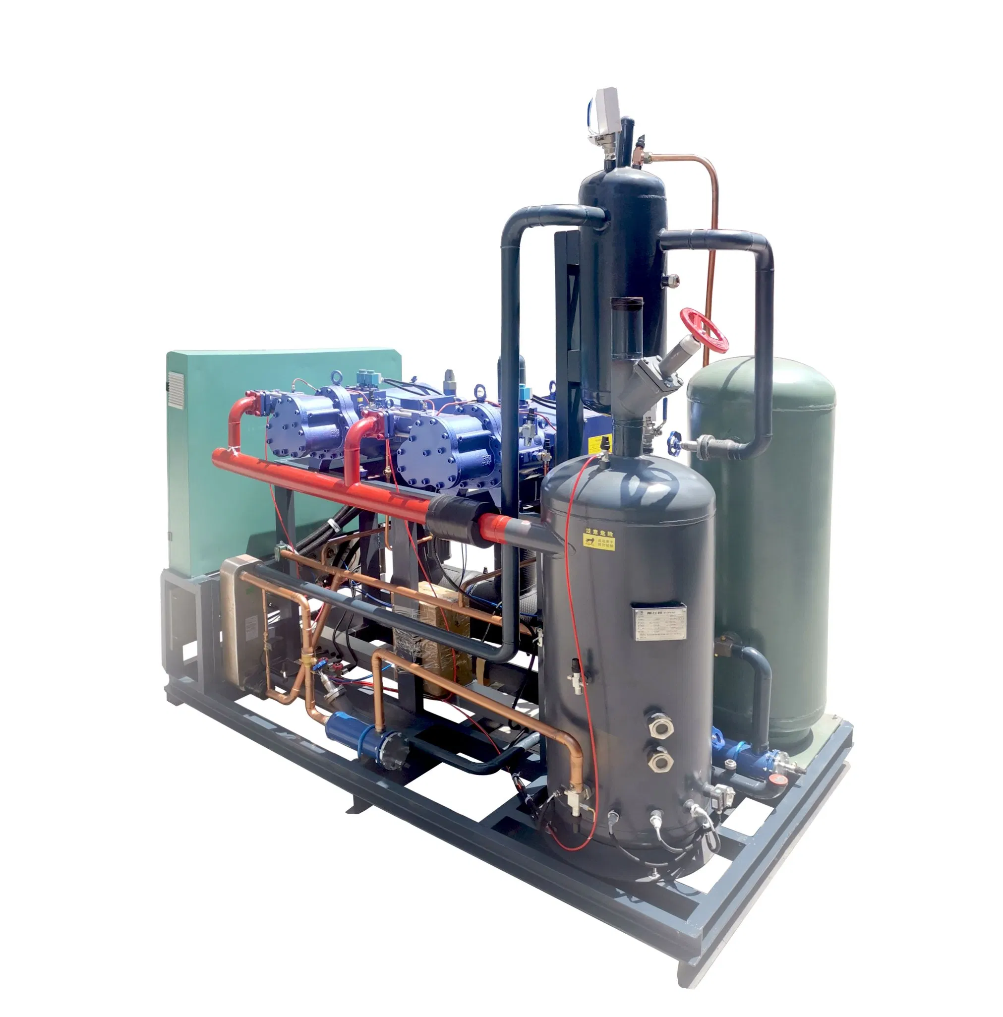 Food Processing Industrial Refrigeration-Equipment Industrial Process Cryotherapy 380V460V 50Hz 60Hz Screw Industrial-Chiller Machine Unit