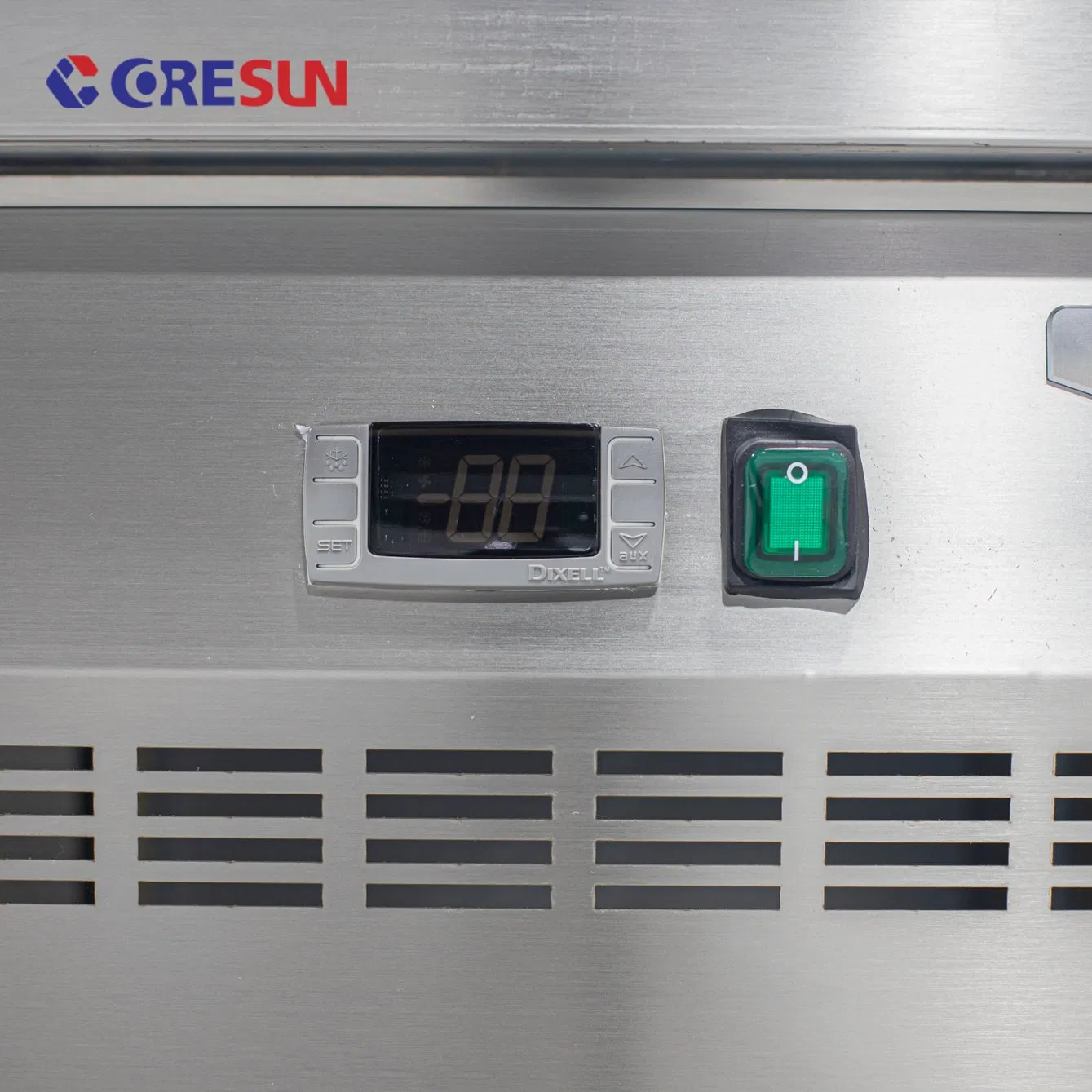 The Kitchen Refrigerator Direct Cooling Stainless Steel Countertops Operating Refrigerated Freezers