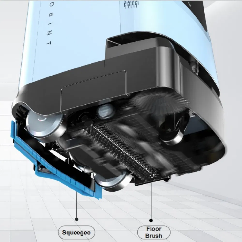 Commercial Intelligent Cleaning Robot Large Automatic Push Sweep Suction Wash Mop Manufacturer Mall Robot