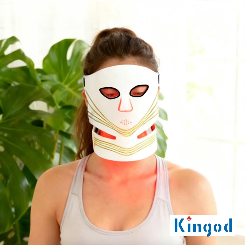 Red Light Therapy Facial Mask LED Light Skin Care Beauty Mask Device for Home Use