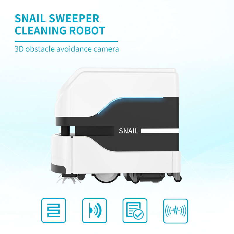 Reeman Auto Mopping Robot Vacuum Cleaner Floor Robot Sweeper Cleaning Tools Dust Hair Catcher Broom Intelligent Sweeping Robot