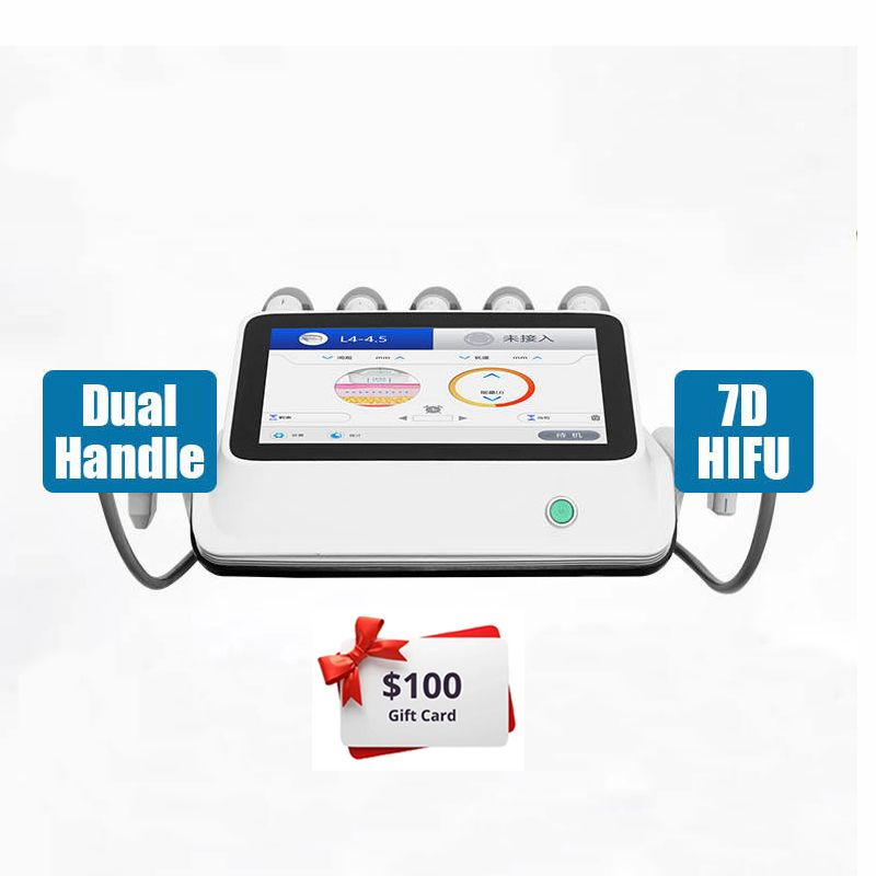 Double 7D Fishtail Pattern Licking Tightening Anti Aging Anti Wrinkle Skin Rejuvenation Instrument for Business Household Face