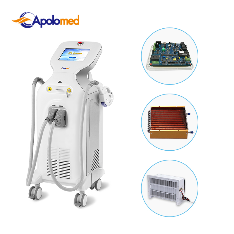 HS-650 IPL Super Hair Removal Machine with Three Handpieces