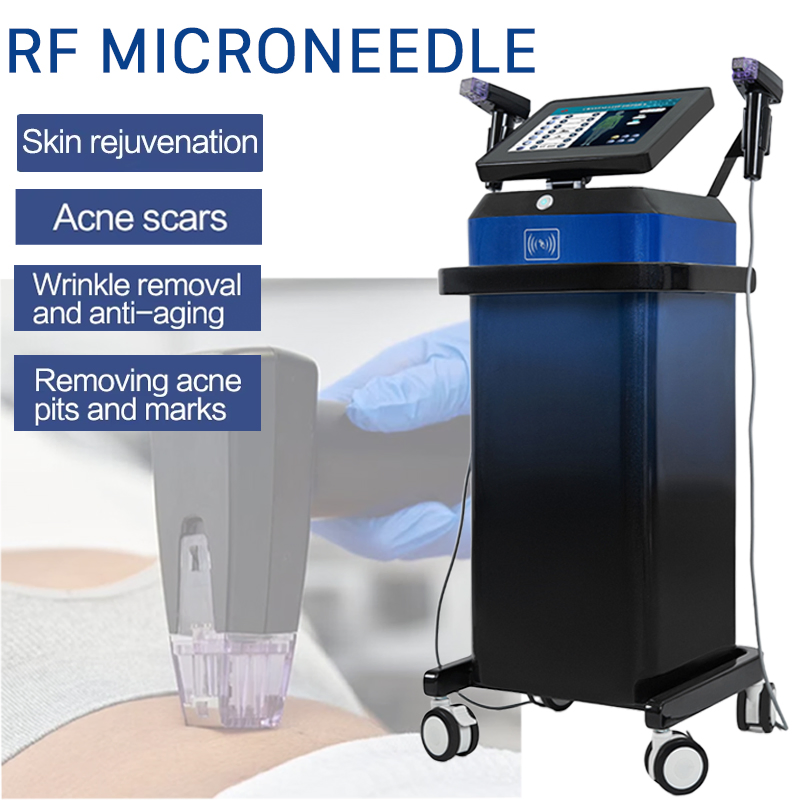 M8 Fractional RF Skin Rejuvenation Tightening Wrinkle Scar Acne Removal Microneedling Machine Radio Frequency Skin Facial Lifting Device