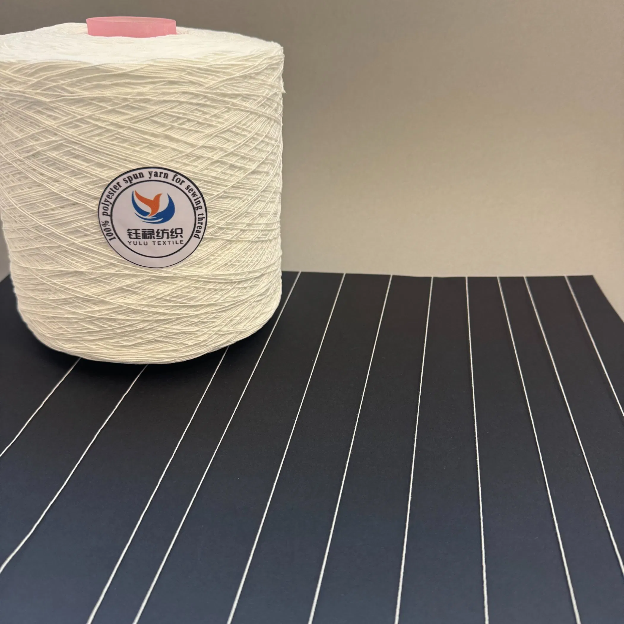 High Tenacity Heat Set Polyester Spun Yarn for Sewing Thread 22/6