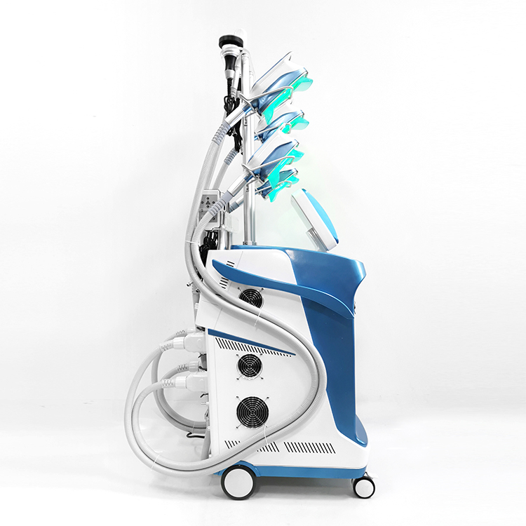 360 Fat Freeze Cryolipolysis Cool Body Sculpting Machine Cryo Therapy for Weight Loss Cellulite Reduction RF Technology for Face Double Chin