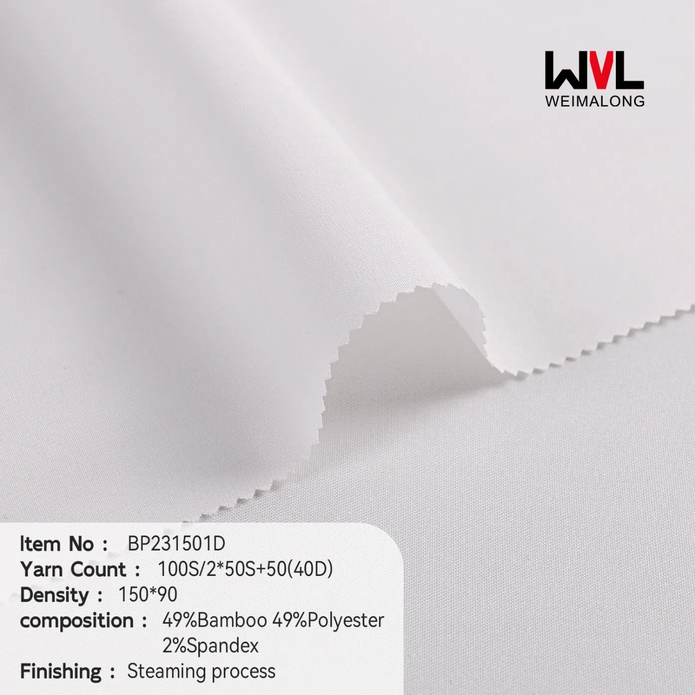 Eco-Friendly Bamboo Viscose Fabric for Stylish Office Attire