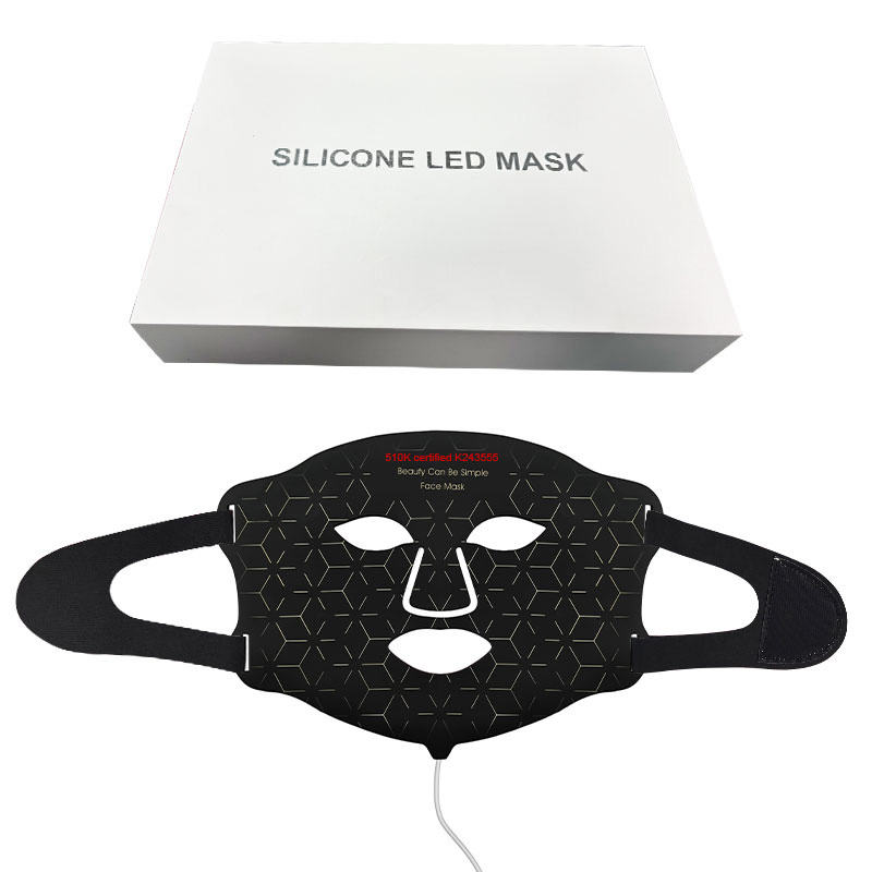 Silicone LED Face Mask Red Light Therapy for Anti Aging