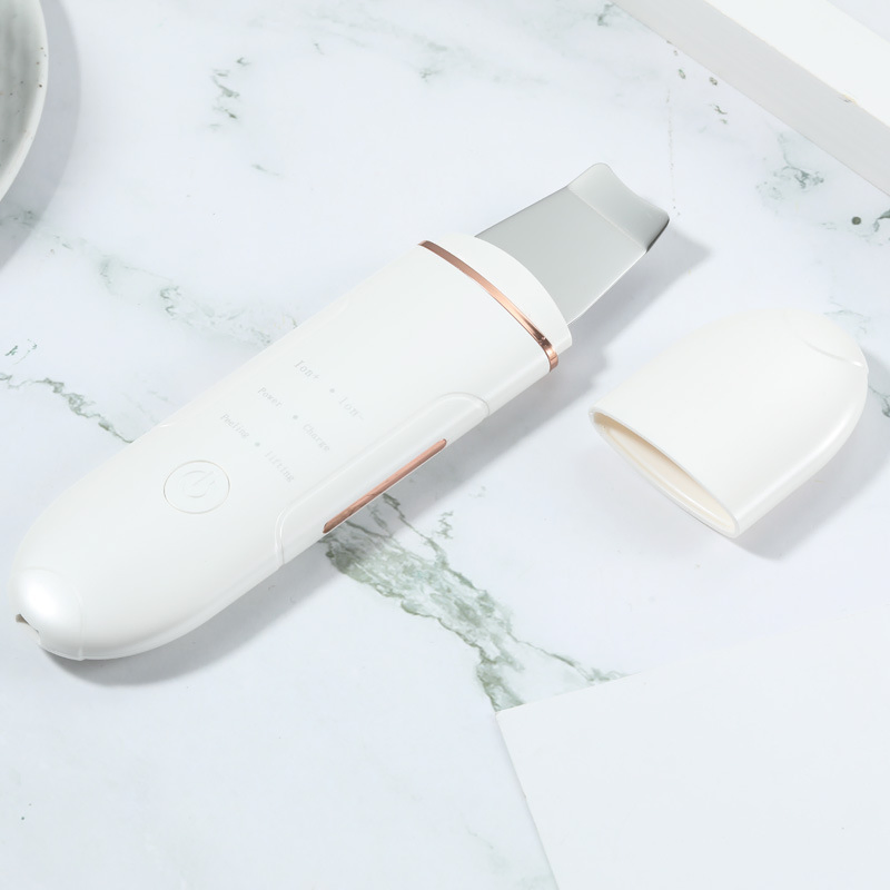 Ultrasonic Skin Scrubber Facial Beauty Vibration Massage Vacuum Blackhead Remover Ultrasonic Skin Scrubber