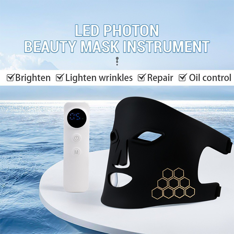Best-Selling LED Infrared Beauty Mask with Customizable Logo Silicone Face Mask Skincare Beauty Device