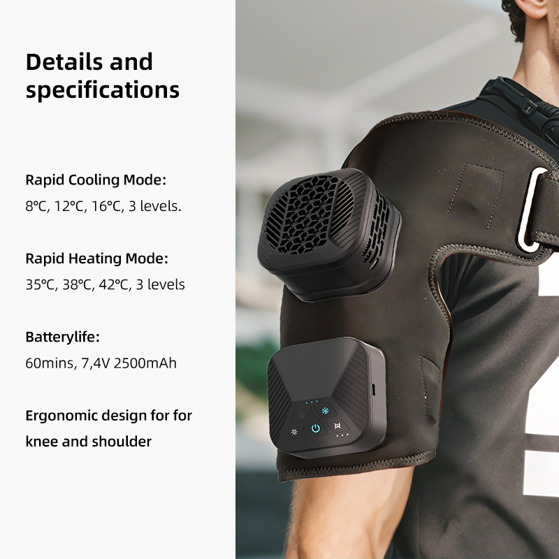 Portable Mini Cold Therapy Device with Adjustable Temperature for Knee and Shoulder Pain Relief