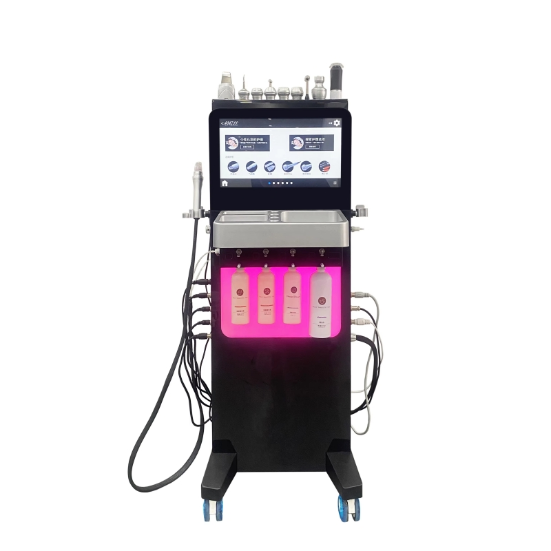 11-in-1 Hydro-Dermabrasion Machine Professional Oxygen Aqua Peel &amp; Skin Rejuvenation