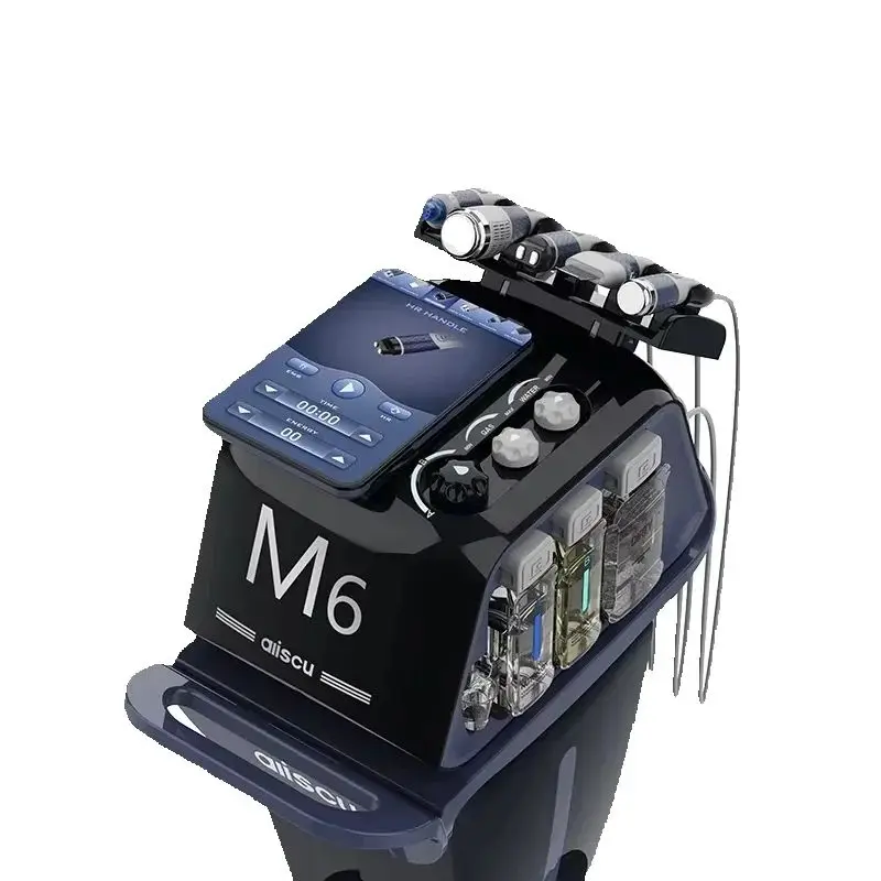 6-in-1 Machine Multi-Function Face Lifting &amp; Deep Cleansing Skin Management Device for Beauty SPA