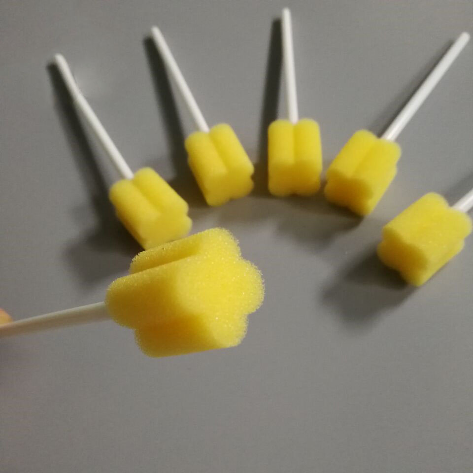 Oral Care Swab Tooth Cleaning Gadget And Plastic Stick Optional