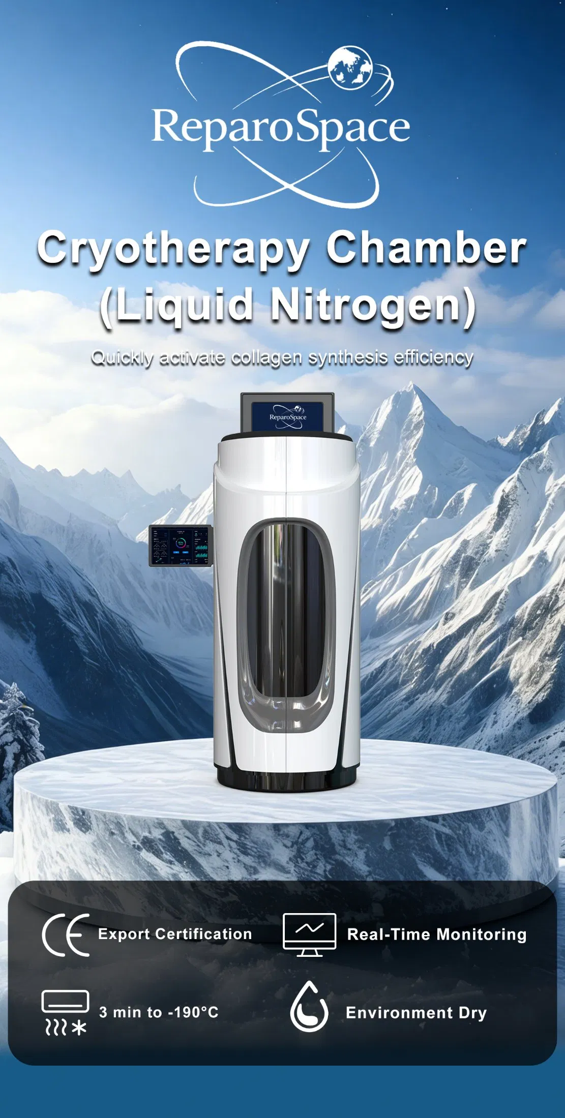 Cryotherapy Chamber Detail 1