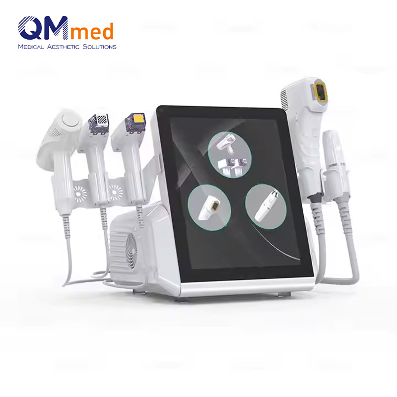 Qmfrozen Face Lifting Machine 5D Ice Hiifu 13mm 12 Lines Ultramax Portable for Face &amp; Body Skin Tightening