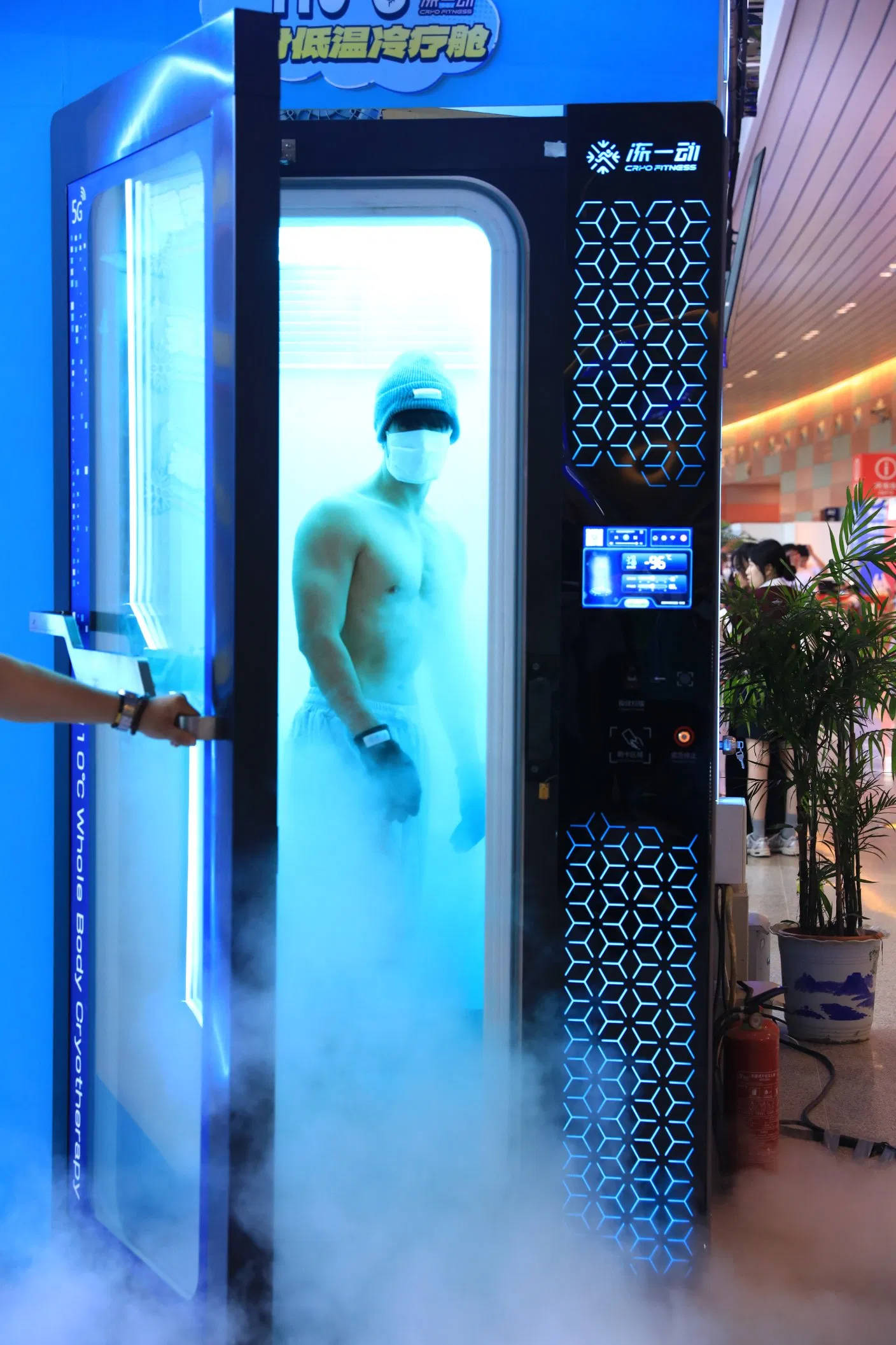 2026 Cryo Sauna Whole Body Cryo Cold Chamber Electric Cryotherapy