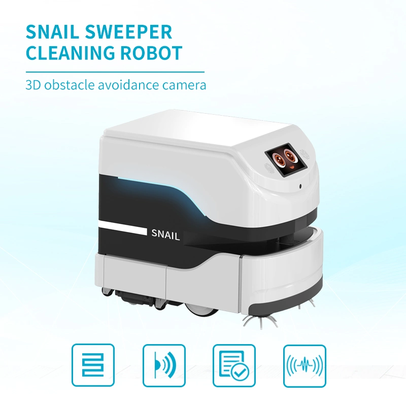 Reeman Auto Mopping Robot Vacuum Cleaner Floor Robot Sweeper Cleaning Tools Dust Hair Catcher Broom Intelligent Sweeping Robot