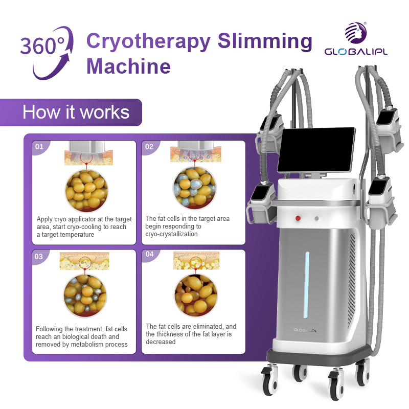 Fat Freezing Machine Cryo Slim Cryotherapy Machine Body Slimming Fat Burning