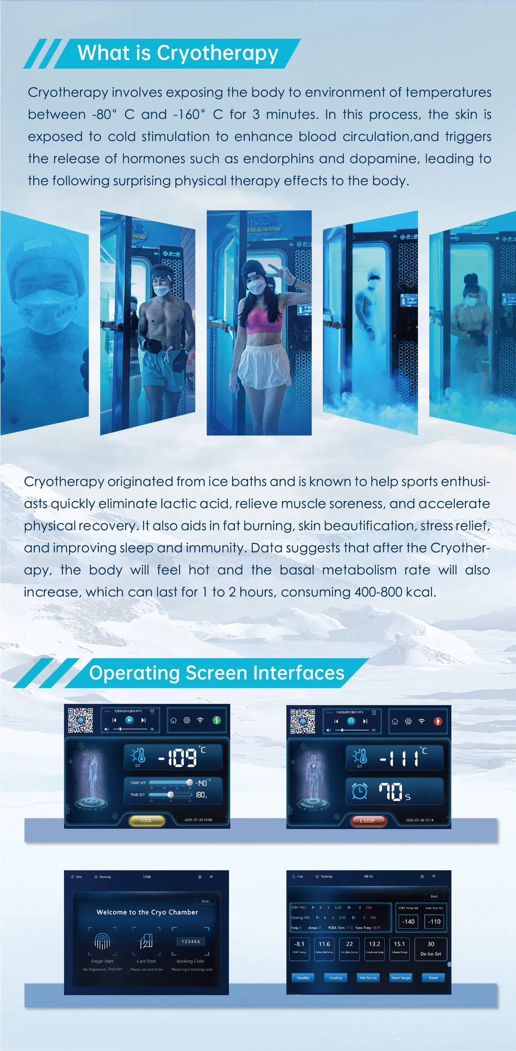 Cryotherapy Chamber Detail 1