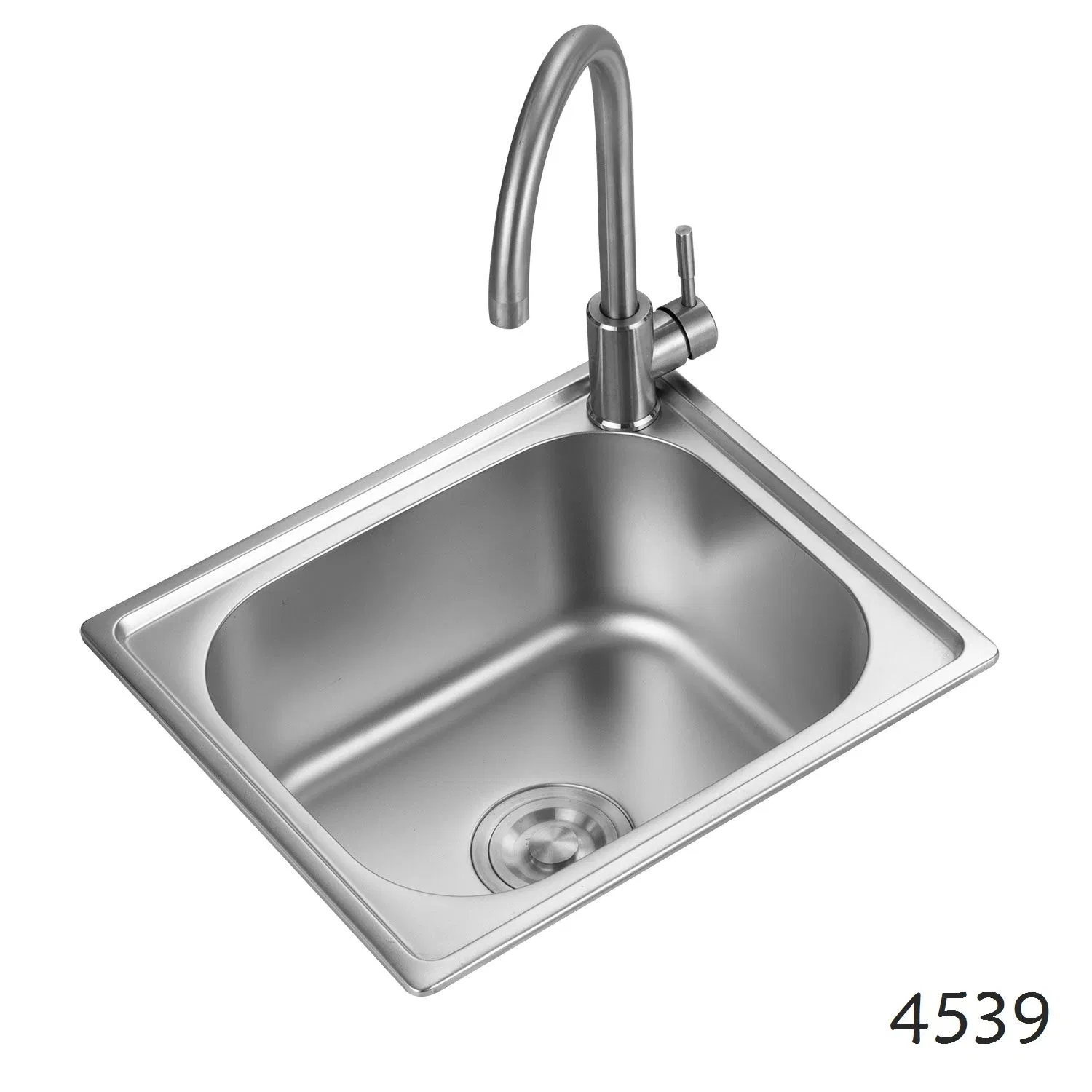 Handmade Black 304 Stainless Steel Waterfall Smart Multifunction Kitchen Sink