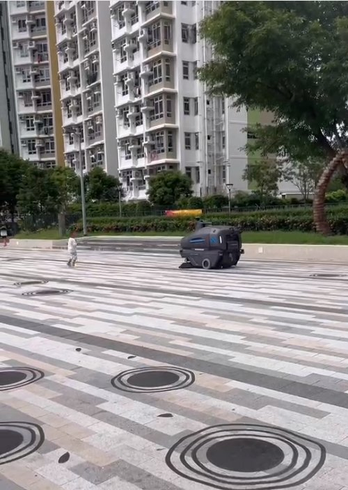 Intelligent Cleaning Robot Sweeping Machine Unmanned Patrol Robot Floor Scrubber