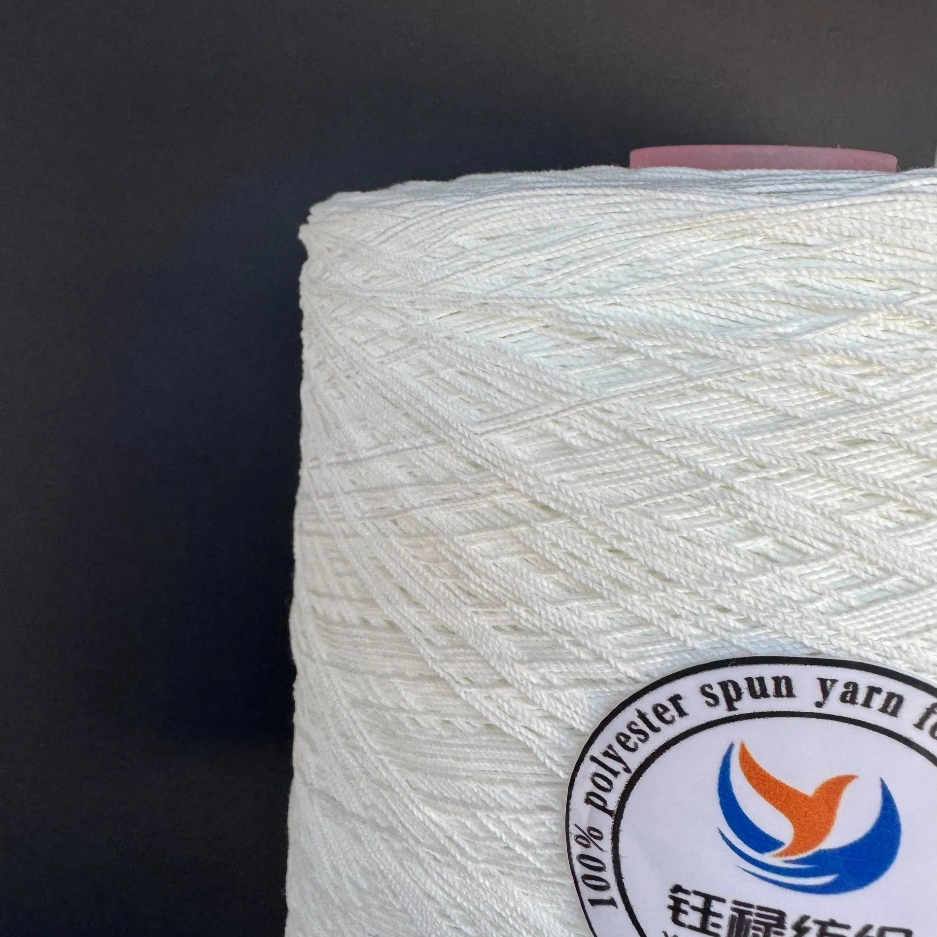 Heat Set 100% Spun Polyester Yarn for Sewing Thread Tfo RW on Dyeing Tube 22/6