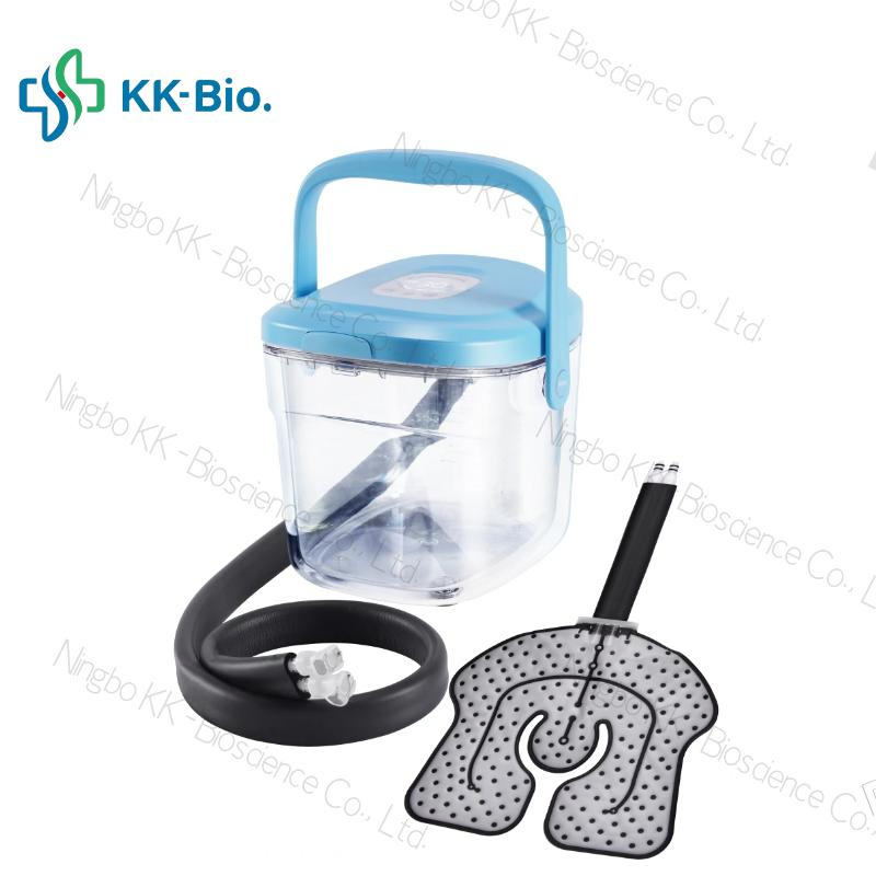 Arctic Ice Clear Cold Water Therapy Ice Physiotherapy Equipment with Universal Pad for Knee Elbow Shoulder Back Pain Cryotherapy Machine