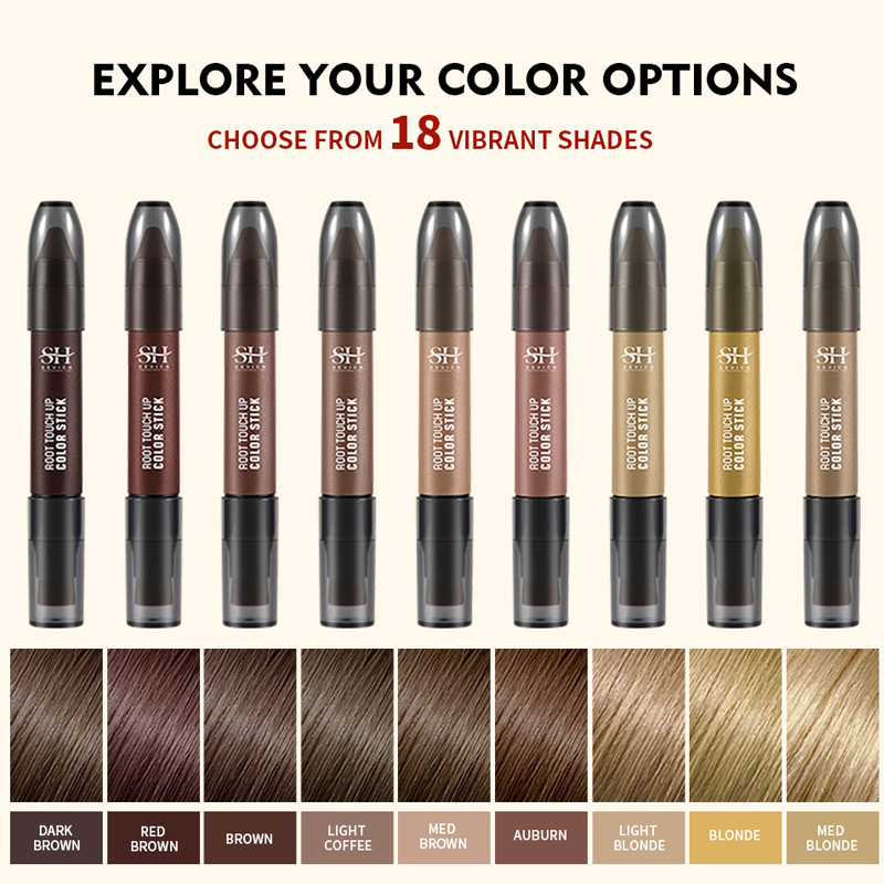 Hair Dye Brush Pen Root Touch up Hair Multi-Colors