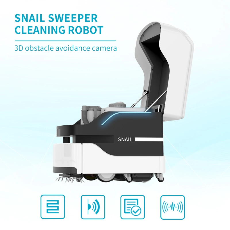 Reeman Auto Mopping Robot Vacuum Cleaner Floor Robot Sweeper Cleaning Tools Dust Hair Catcher Broom Intelligent Sweeping Robot