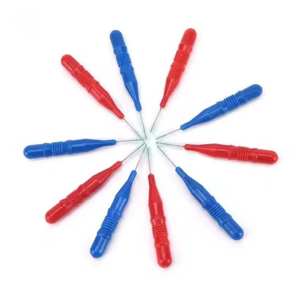 Interdental Cleaning System with Multiple Brush Types for Comprehensive Oral Hygiene