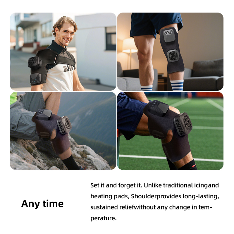 Portable Mini Cold Therapy Device with Adjustable Temperature for Knee and Shoulder Pain Relief
