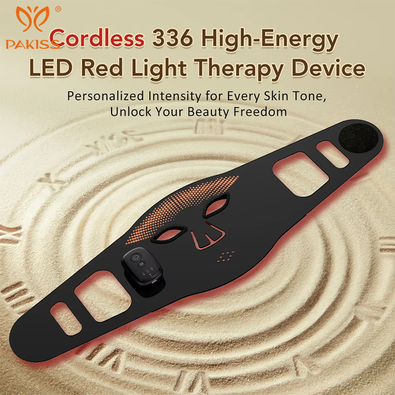 Pakiss Custom OEM/ODM LED Skin Care Mask 4 Color LED Anti Aging Mask for Skin Rejuvenation