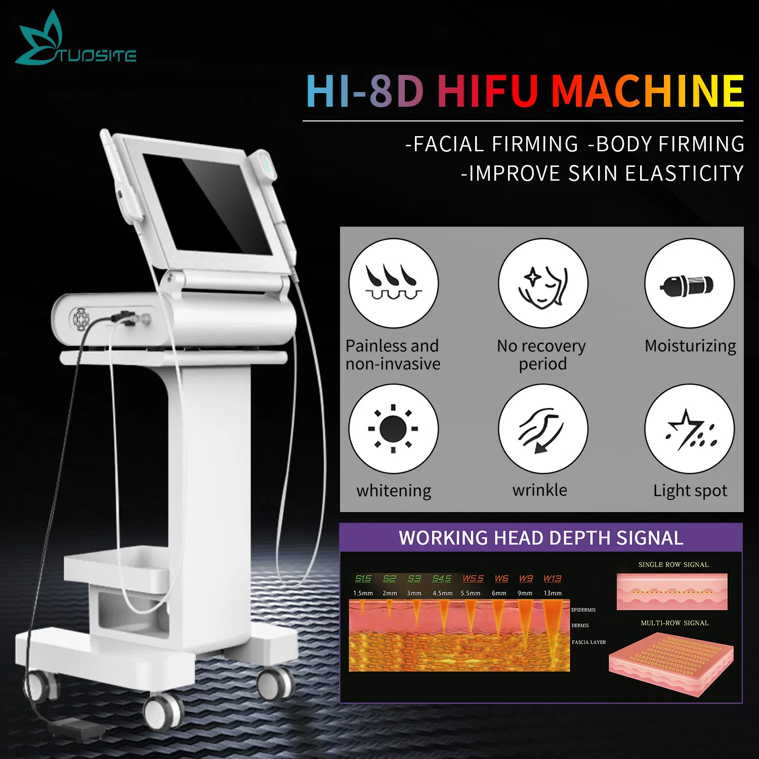 Advanced Hifu-8d Ultrasonic Skin Tightening Treatment for Radiant Skin