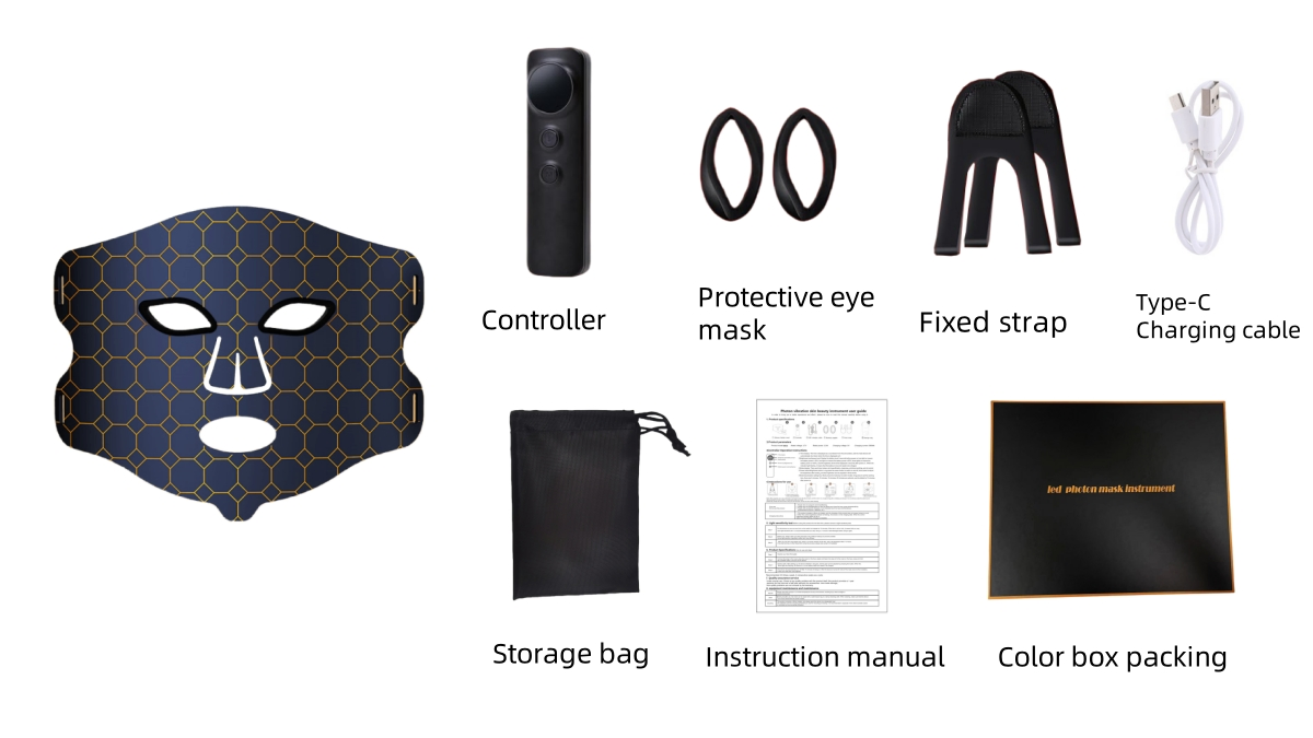 Specializing in The Production of Infrared Vibrating Facial Massager with 660nm and 850nm Nir Silicone LED Therapeutic Beauty Masks.