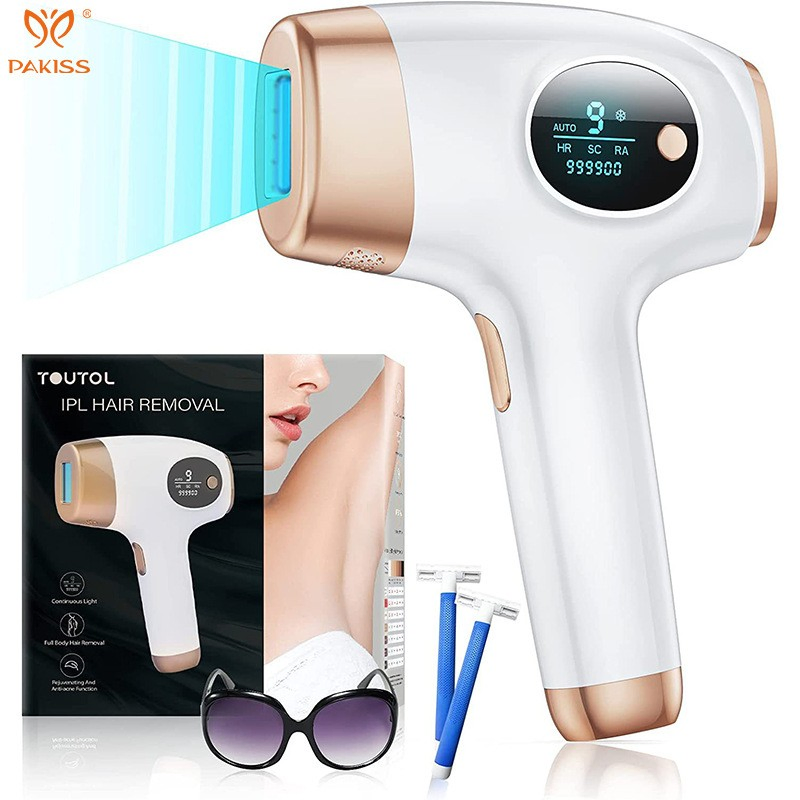 Effortless Use Pain-Free IPL Hair Removal Machine for Face and Body