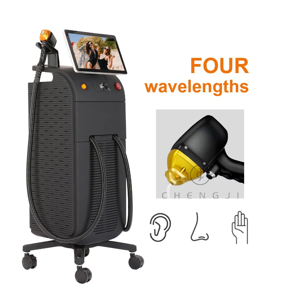 Laser Equipment Aesthetic Equipment OEM ODM Laser Hair Removal Machine Alexandrite Diode Laser 755 808 1064 Epilator IPL Laser Hair Removal Beauty Machine