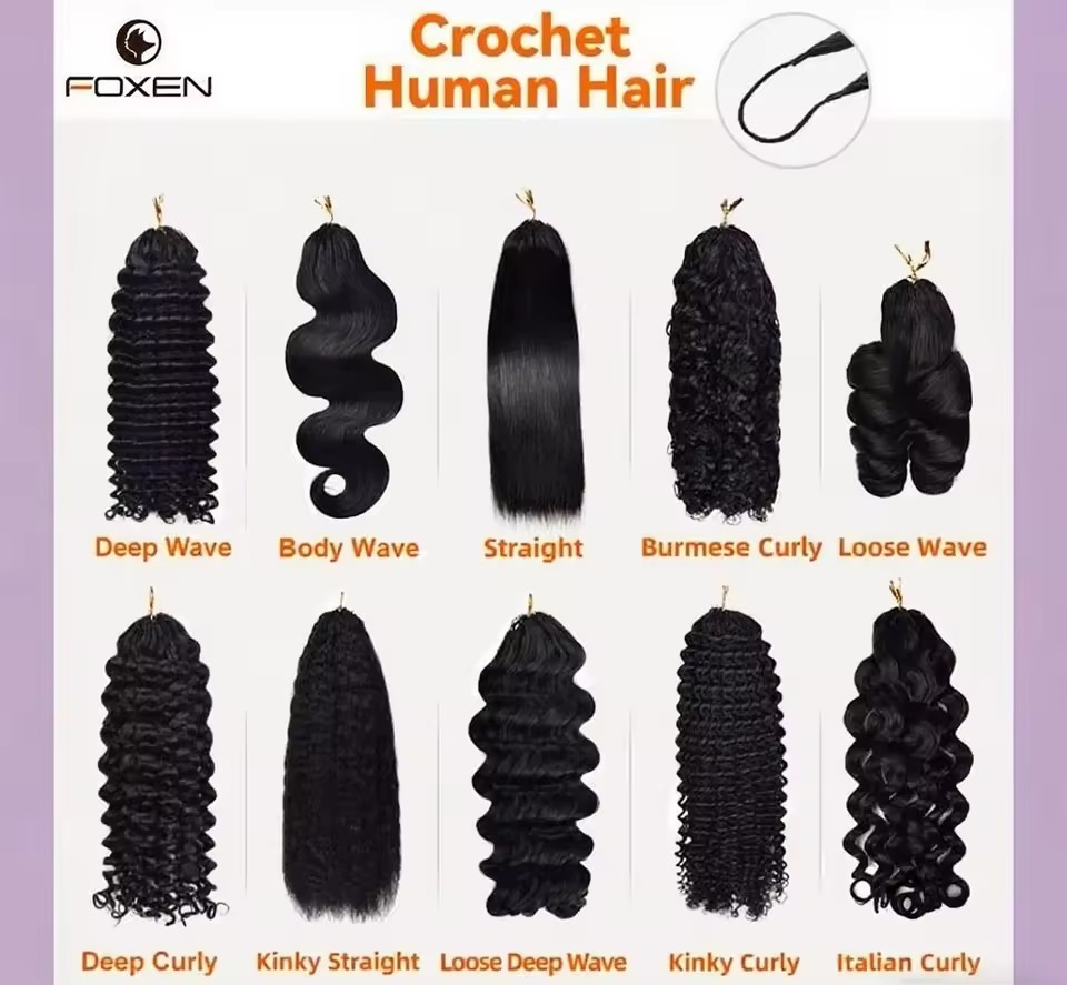 Brazilian Crochet Human Hair Weave Bulk 100% Human Hair Extension Per Bundle Kinky Curly Human Hair for Crochet Braiding