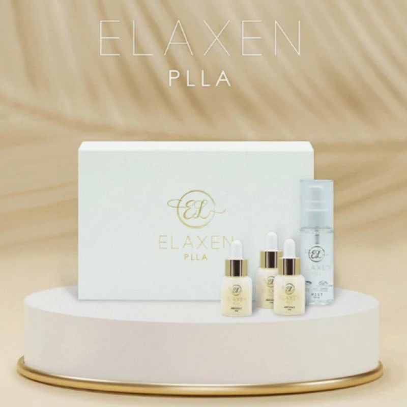 Elaxen Plla Mask + Ultrasonic Cleansing Aesthetics Booster 2ml Anti-Aging Collagen Restores Skin Vitality