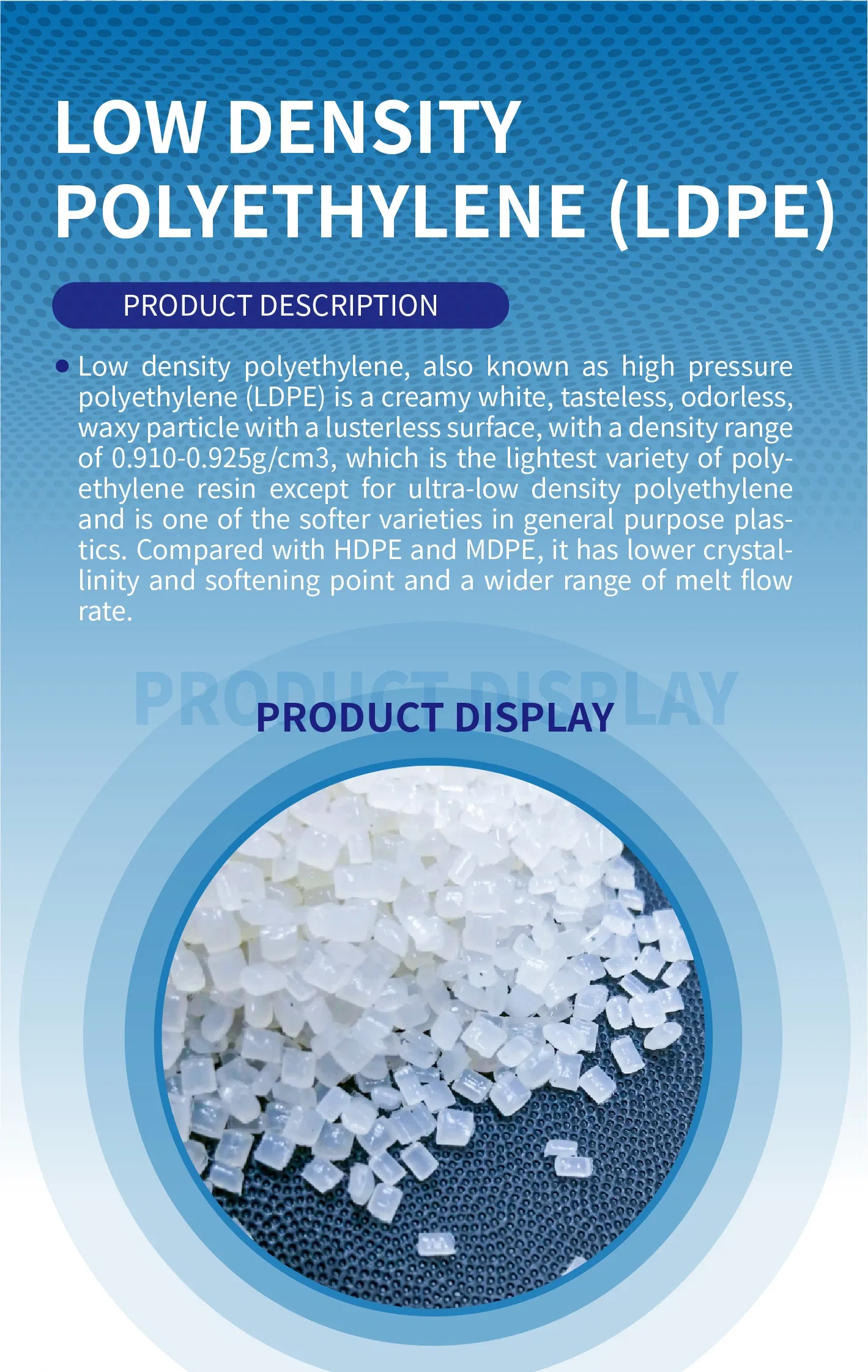 HDPE LDPE LLDPE