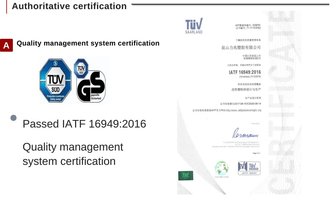 Certificates