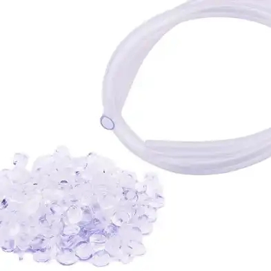 مصنع مركبات PVC حبيبات بلاستيكية زرقاء من PVC لغطاء الكابلات ومواد العزل