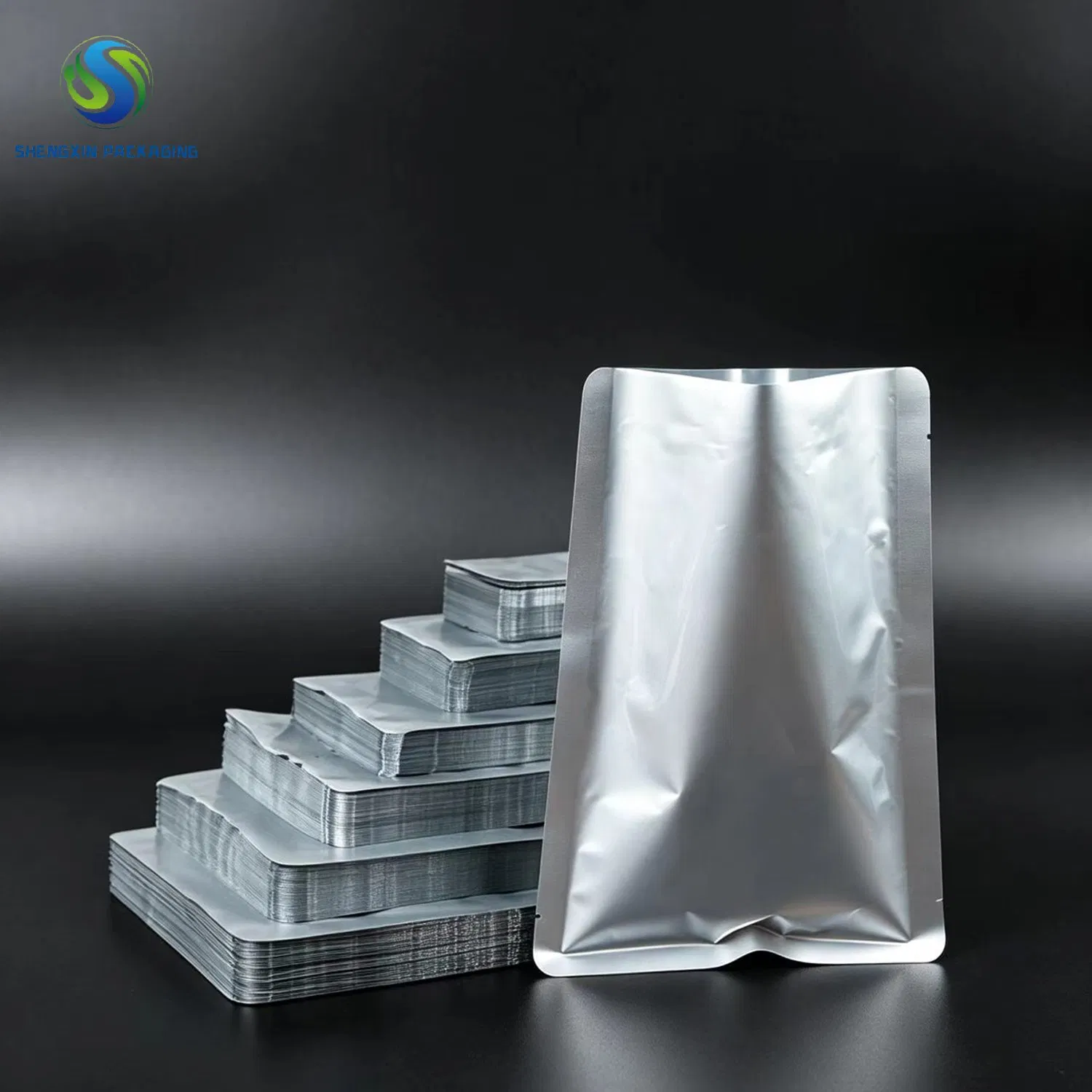 كيس تعبئة فراغ من الألمنيوم النقي الخالي من الروائح، آمن، مخصص للحوم المطبوخة والمنتجات المائية المجمدة