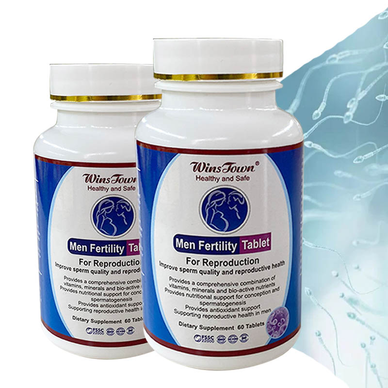 Natural Vitamin Herbal Tablets for Male Fertility Vitality Support