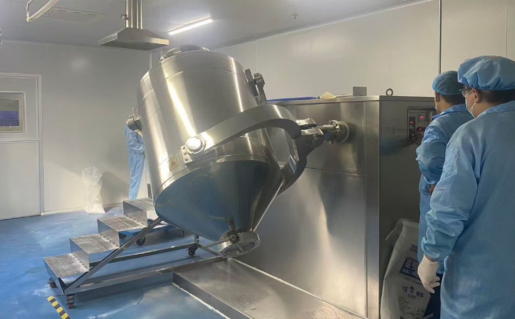 Máquina Mezcladora Industrial - Equipo de producción Ionize Health